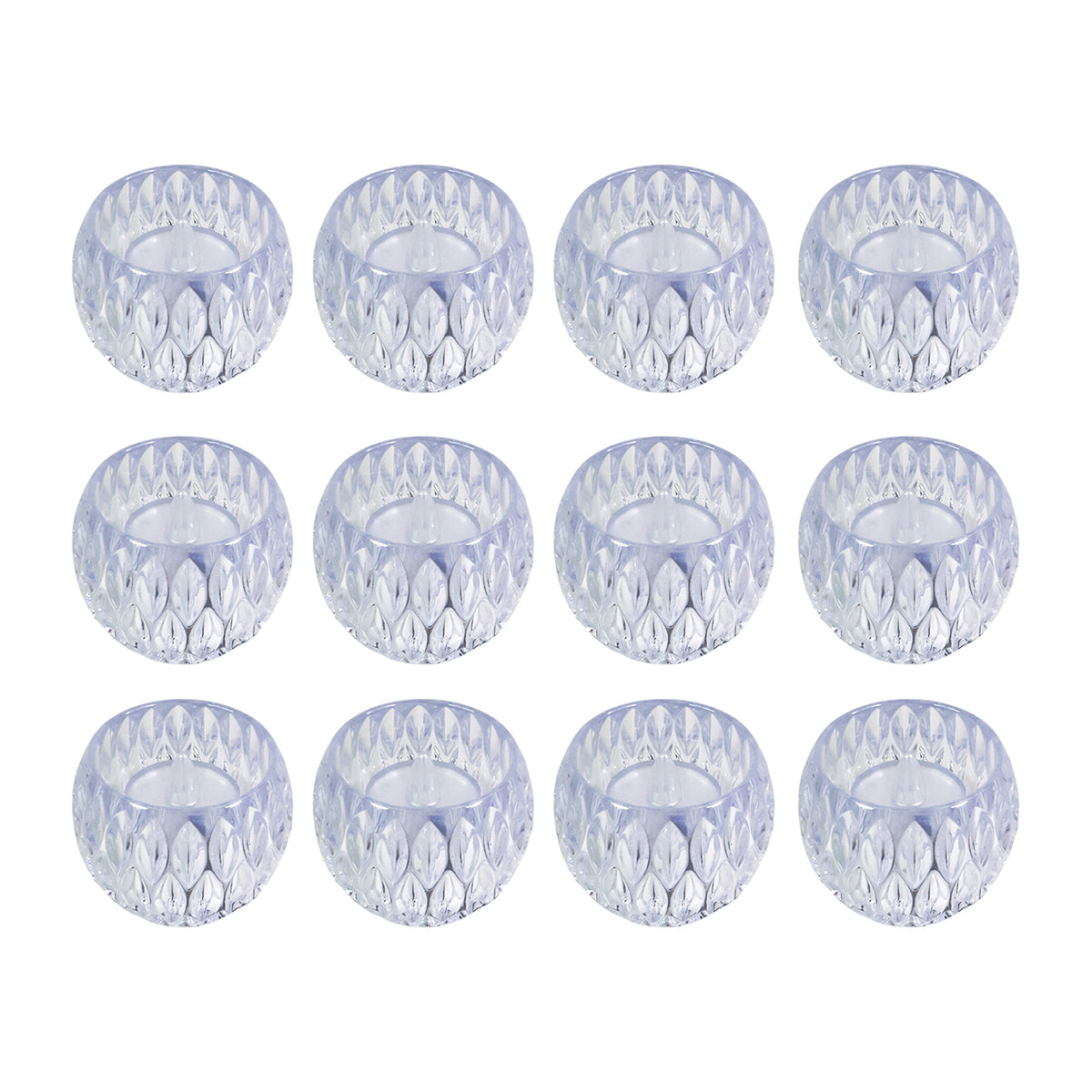 Set Of 12 Crystal Style Led Decorative Lamps  Candle