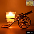 Top Cannon Tealight Holder  Candle Holder (1 Pc)